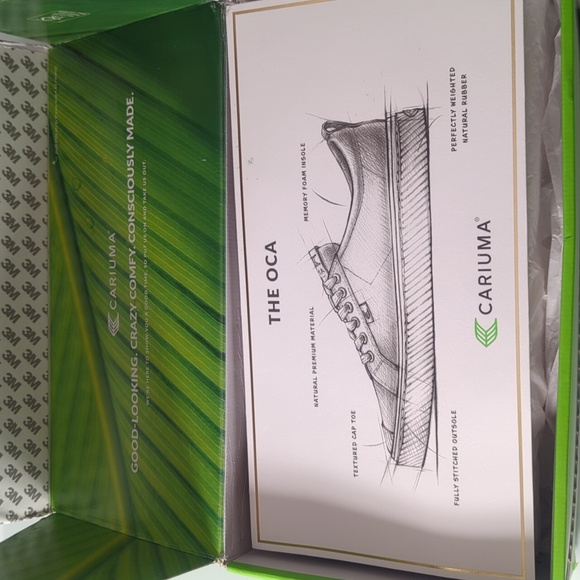 Cariuma (Charcoal Grey Suede/Off-White Sole) 10M/11.5W - Picture 6 of 7